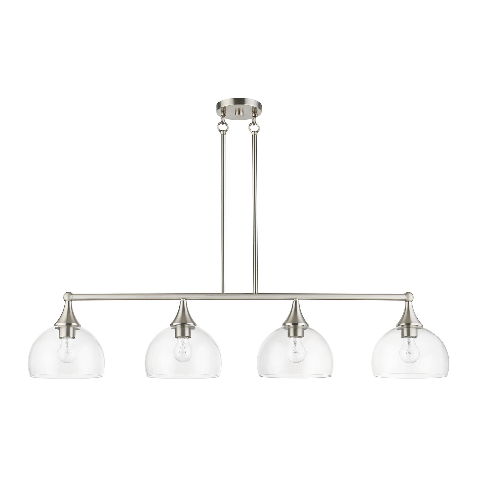 Glendon 45 Inch 4 Light Linear Suspension Light by Livex Lighting