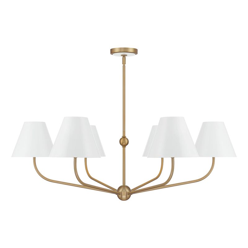 Xavier 40 Inch Chandelier by Crystorama