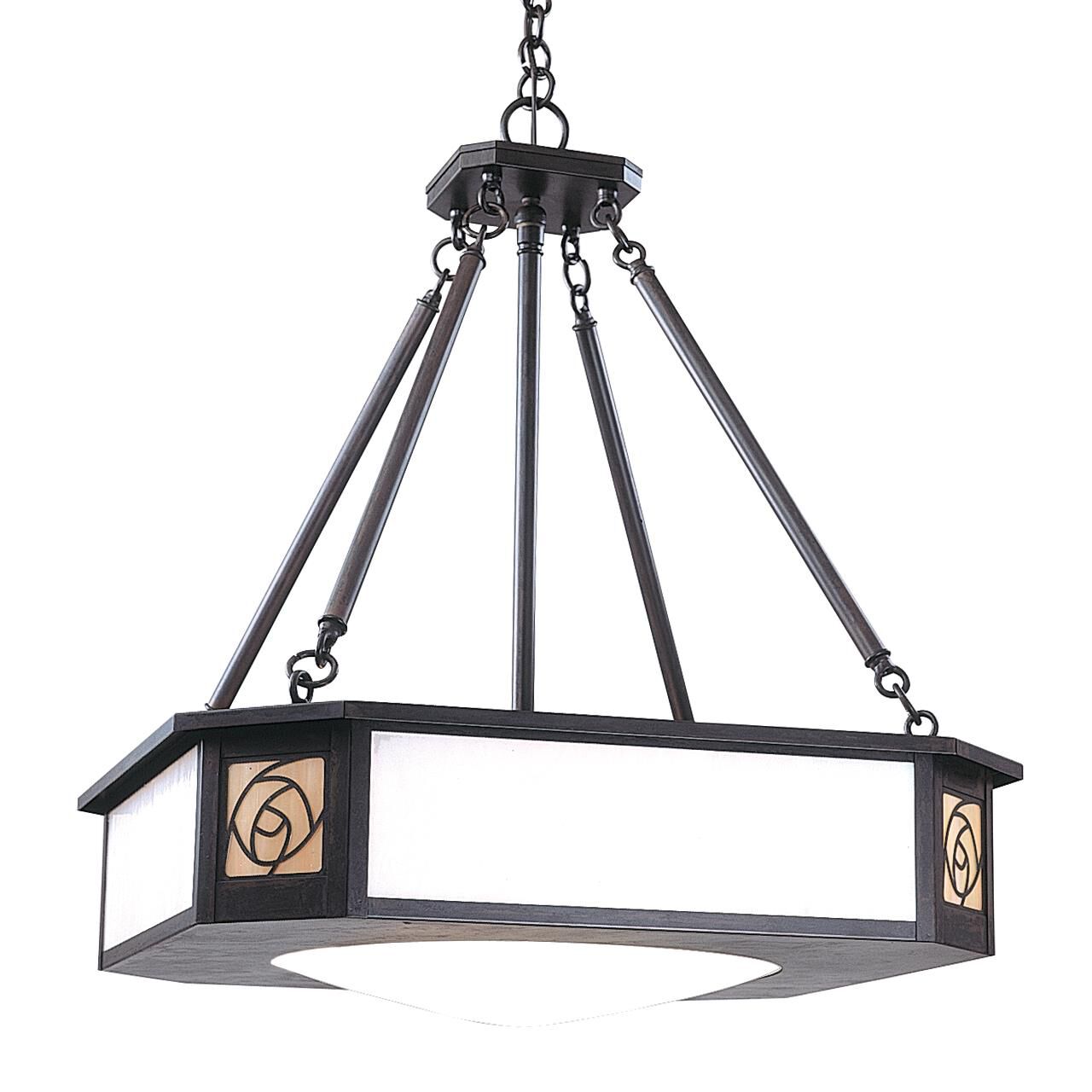 Saint Clair 22 Inch Large Pendant by Arroyo Craftsman
