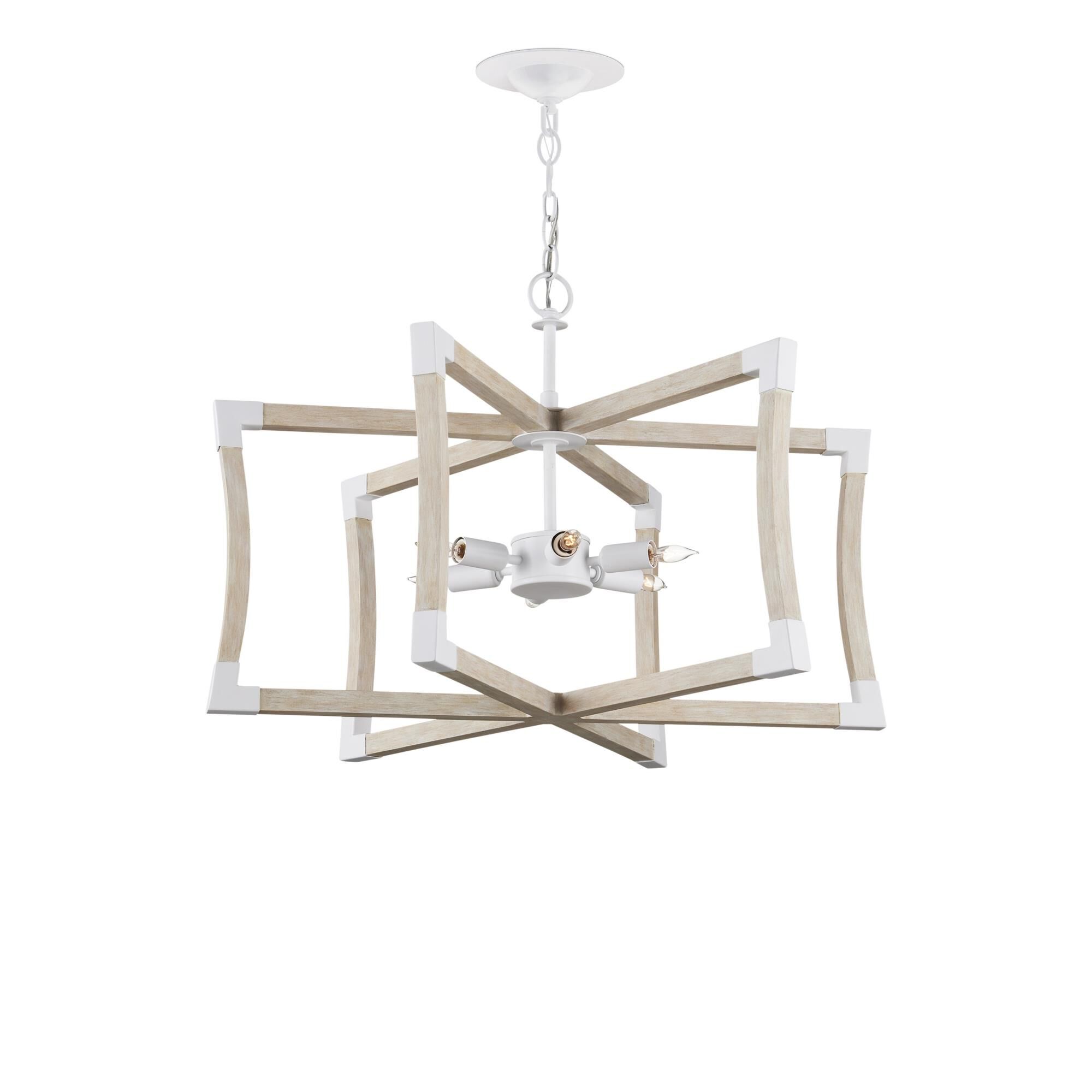 Shown in Sugar White/Sandstone finish