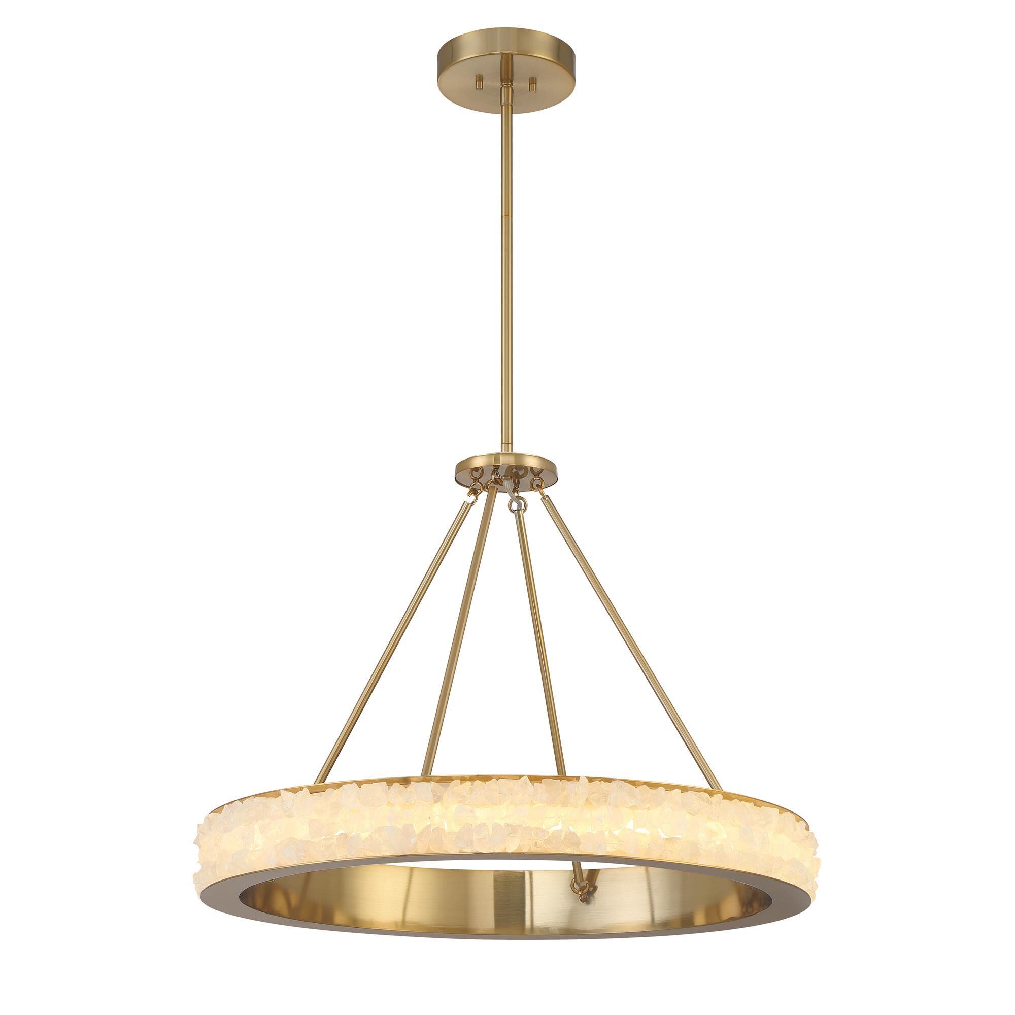 Shown in Celeste Brass finish and Acrylic shade
