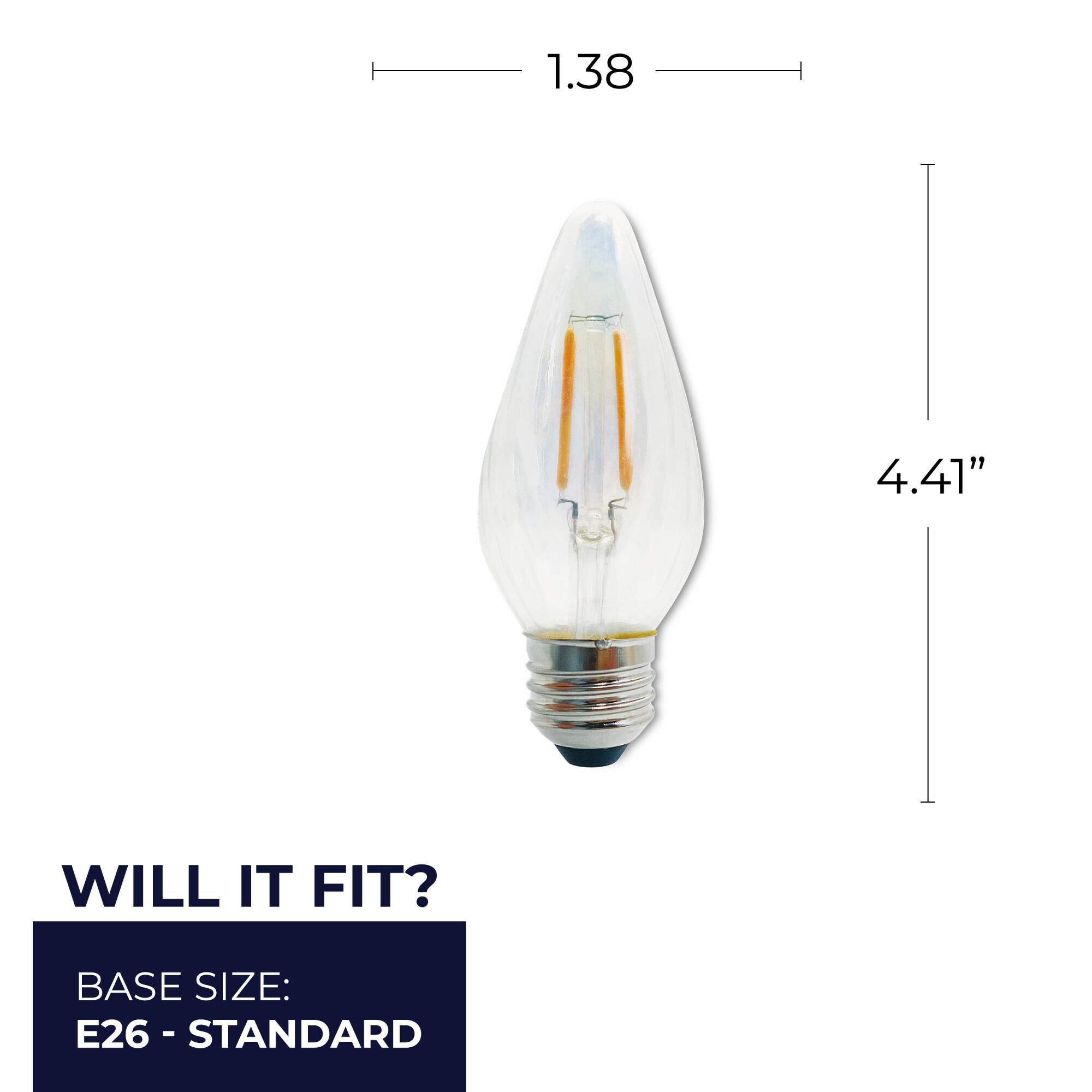 Dimmable 4 Watt 2700K LED Light Bulb by Bulbrite