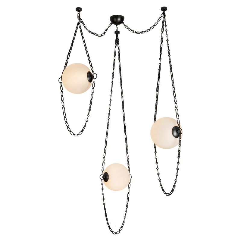 Petra 15 Inch Multi Light Pendant by Alora Lighting