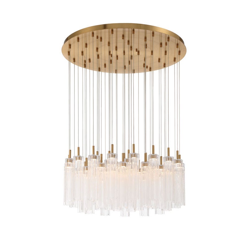 Addis 36 Inch Multi Light Pendant by Crystorama