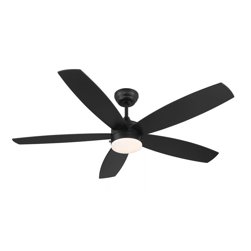 52 Inch Ceiling Fan with Light Kit by Meridian Lighting