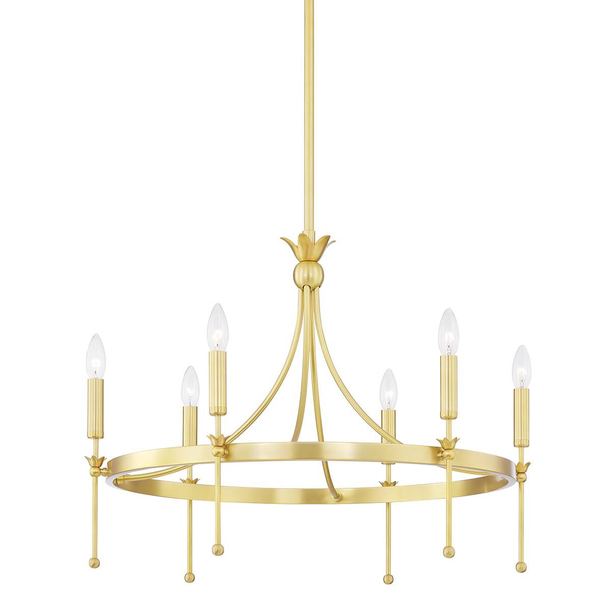 Gates 26.75 Inch Chandelier by Hudson Valley Lighting
