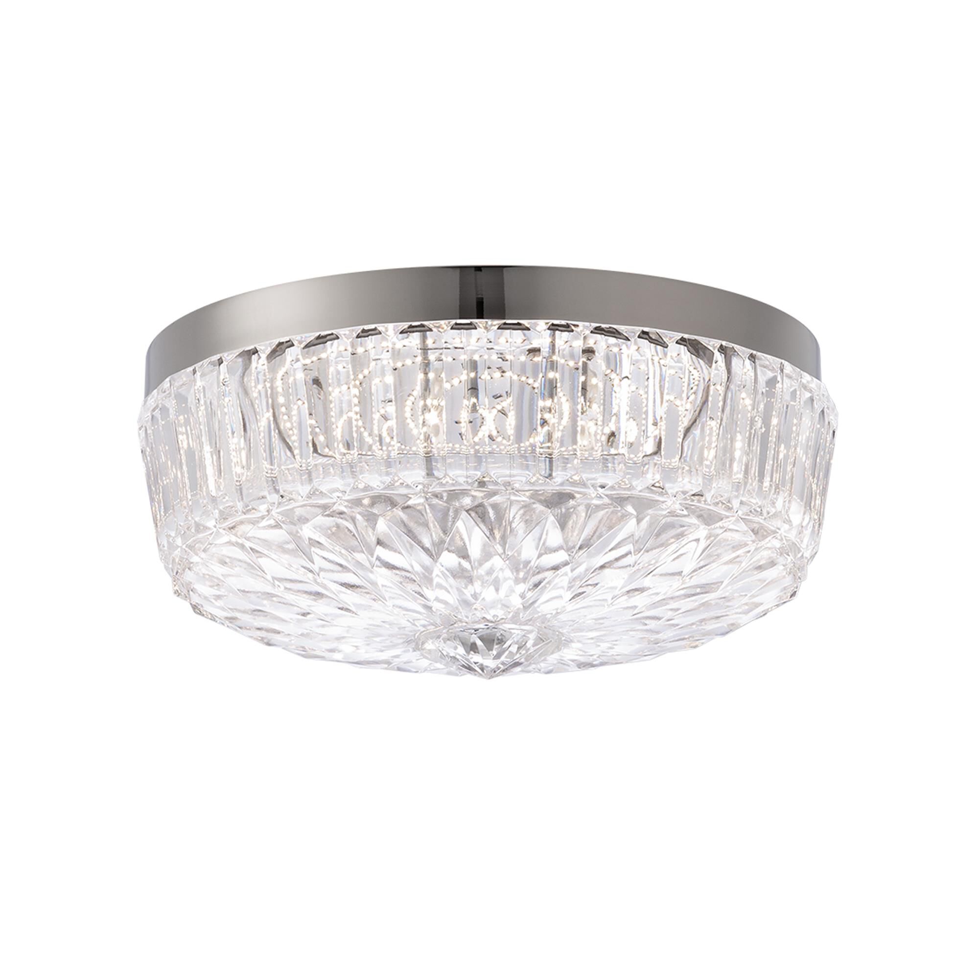 Regina 12 Inch Flush Mount by Schonbek