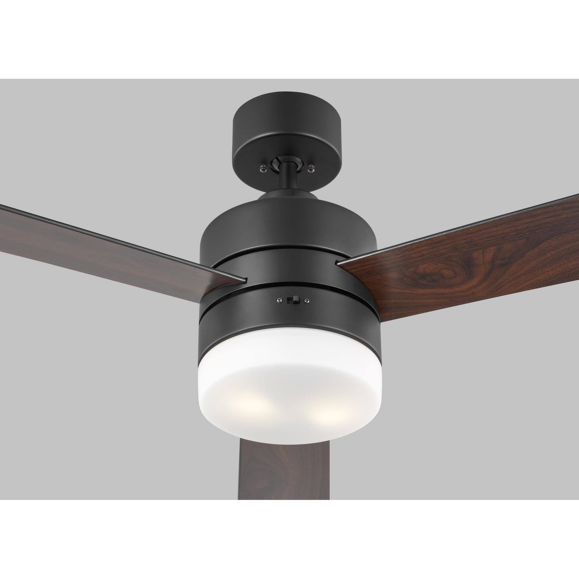 Shown in Midnight Black finish and Matte Opal glass