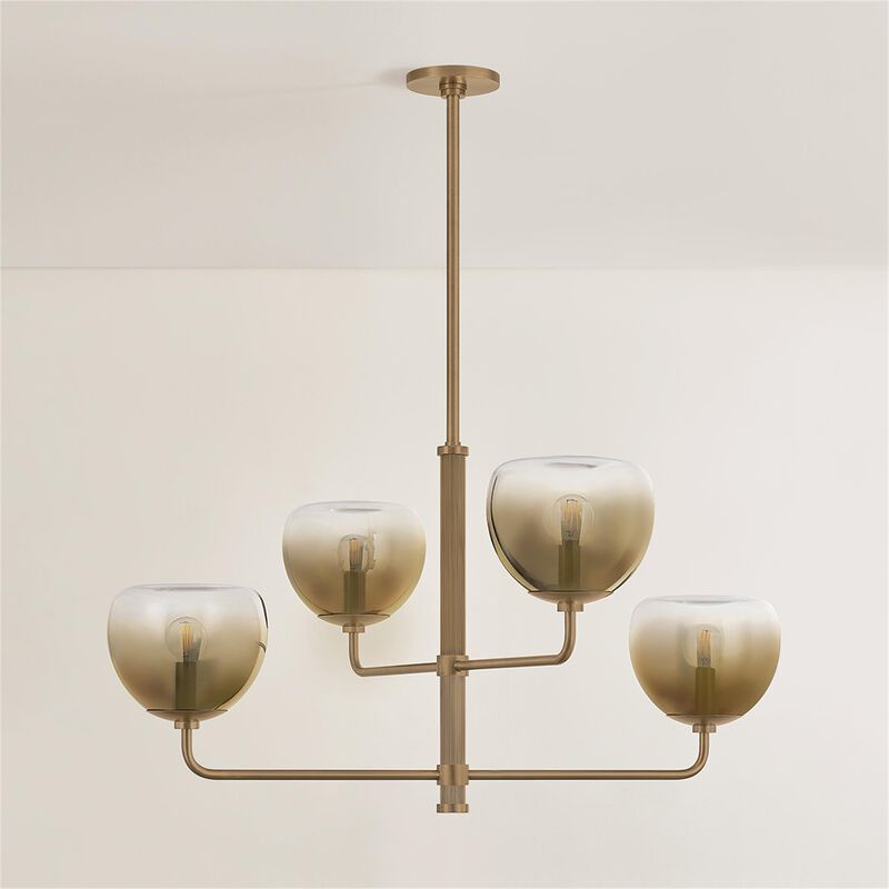 August Medium Chandelier by Troy Lighting