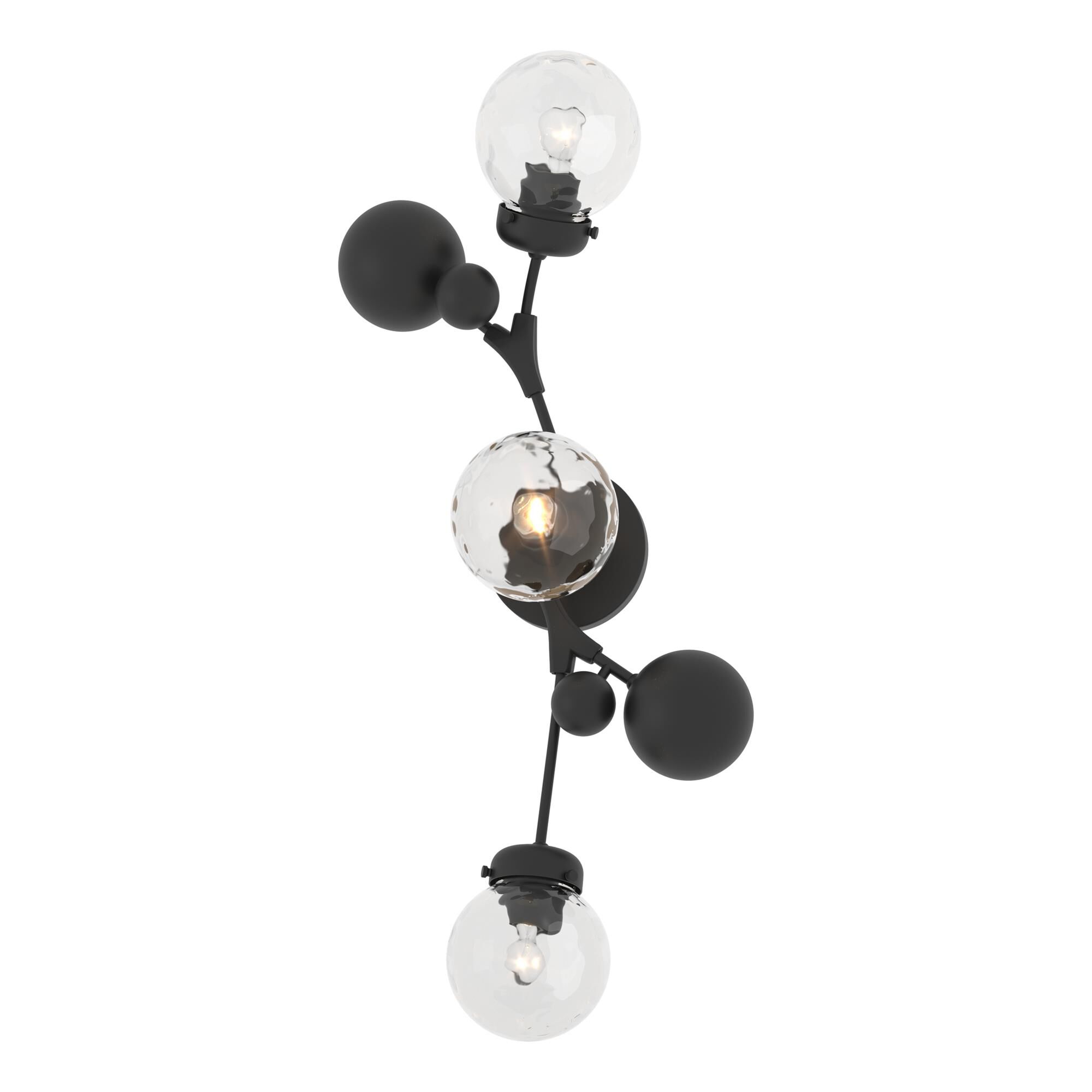 Shown in Black finish and Water glass