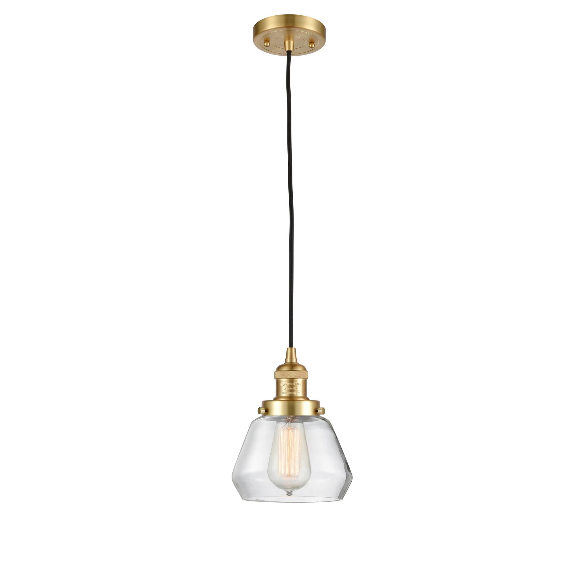 Bruno Marashlian Fulton 7 Inch Mini Pendant by Innovations Lighting