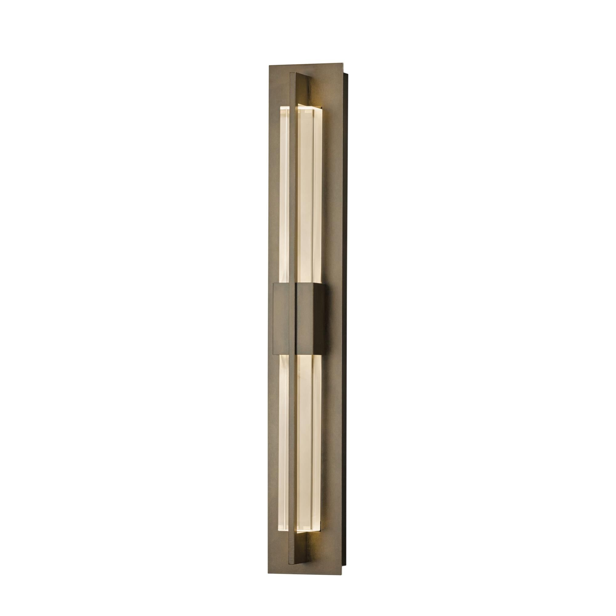 Double Axis 31 Inch Tall 2 Light LED Outdoor Wall Light by Hubbardton Forge