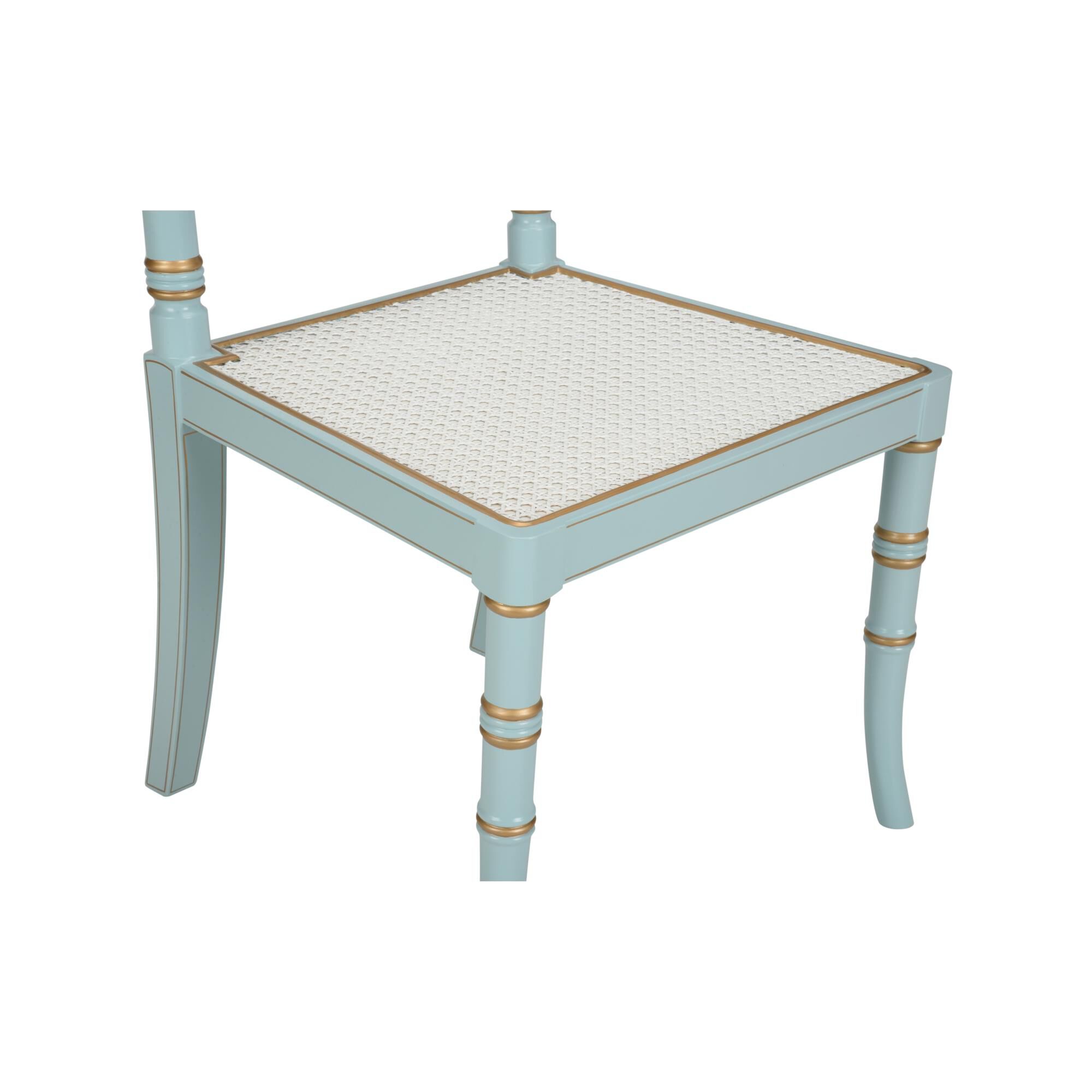 Shown in Blue, White and Cream finish