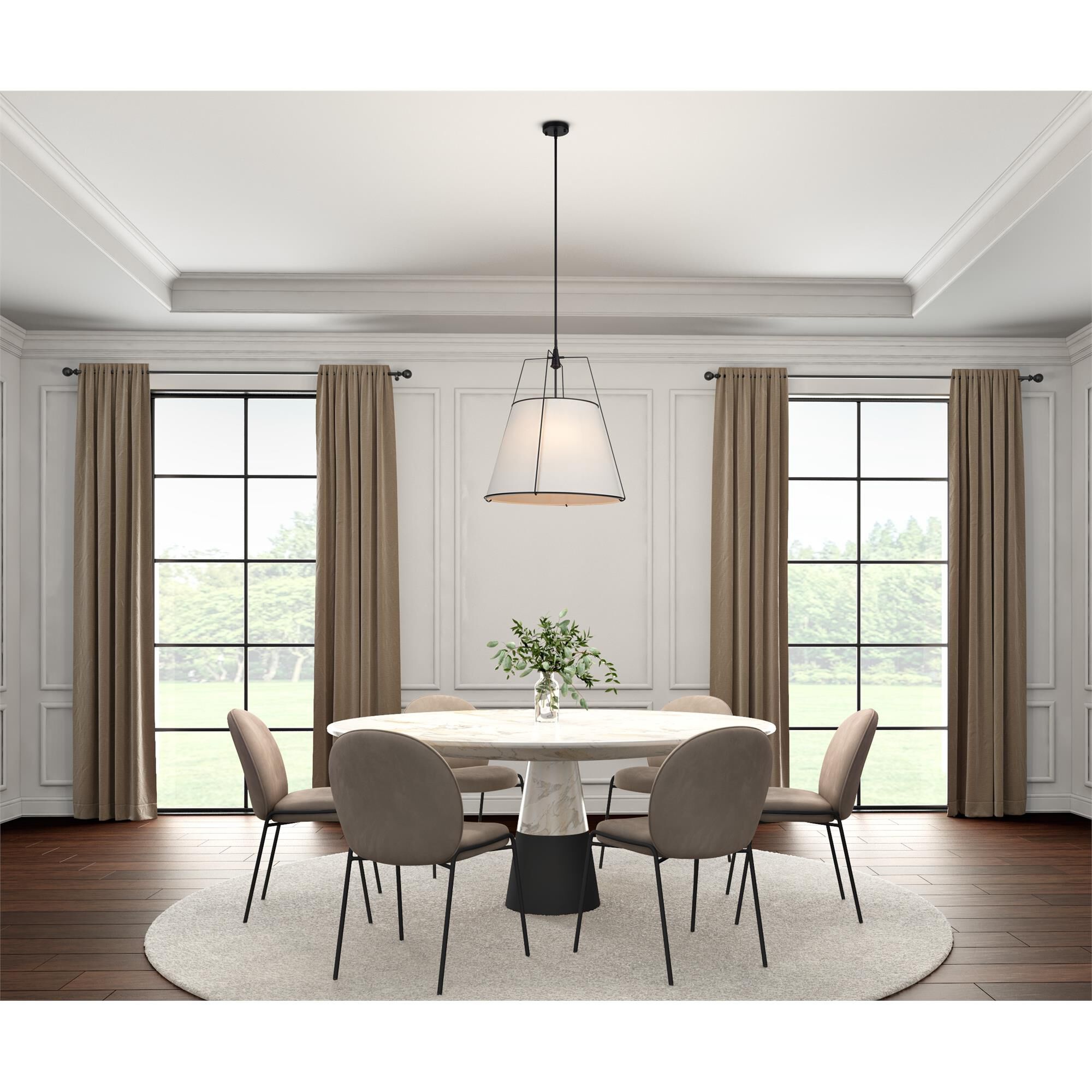 Steven Sabados (S&C) Pullman 20 Inch Large Pendant,