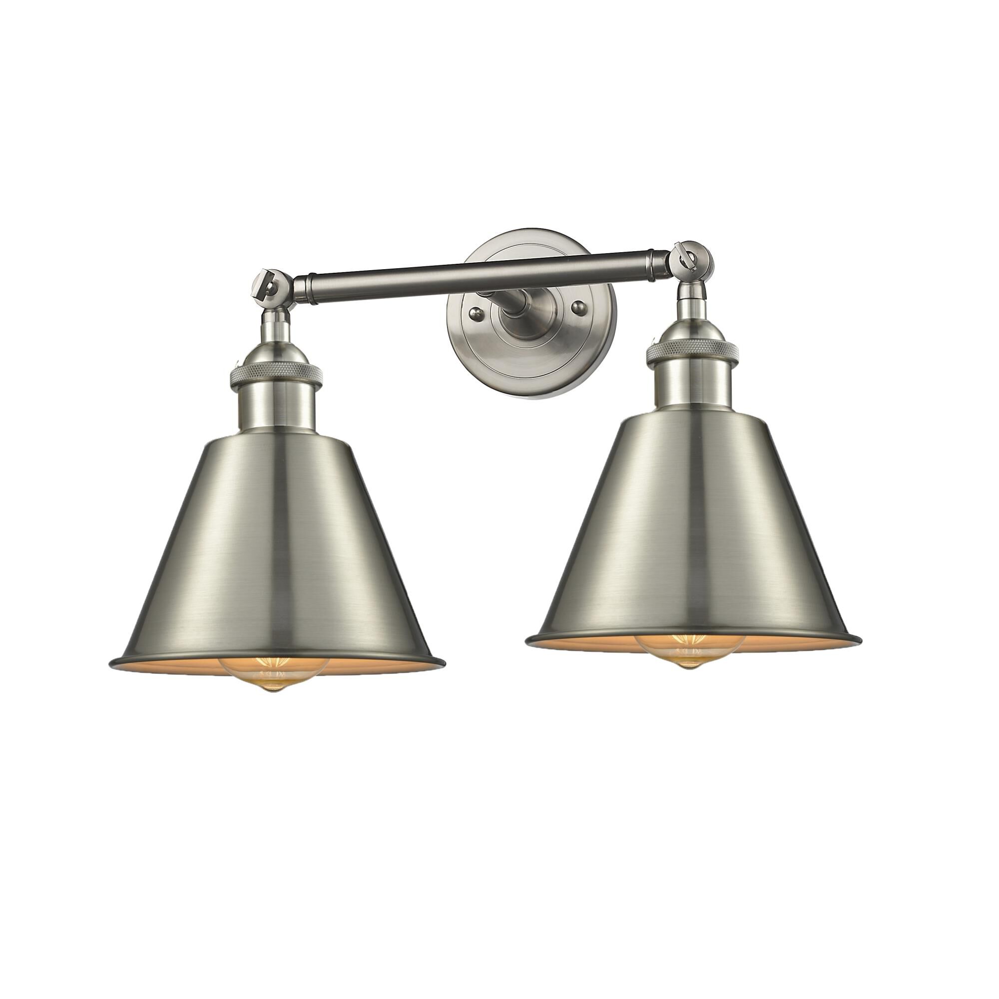 Bruno Marashlian Bare Bulb 11 Inch 2 Light Bath Vanity Light by Innovations Lighting