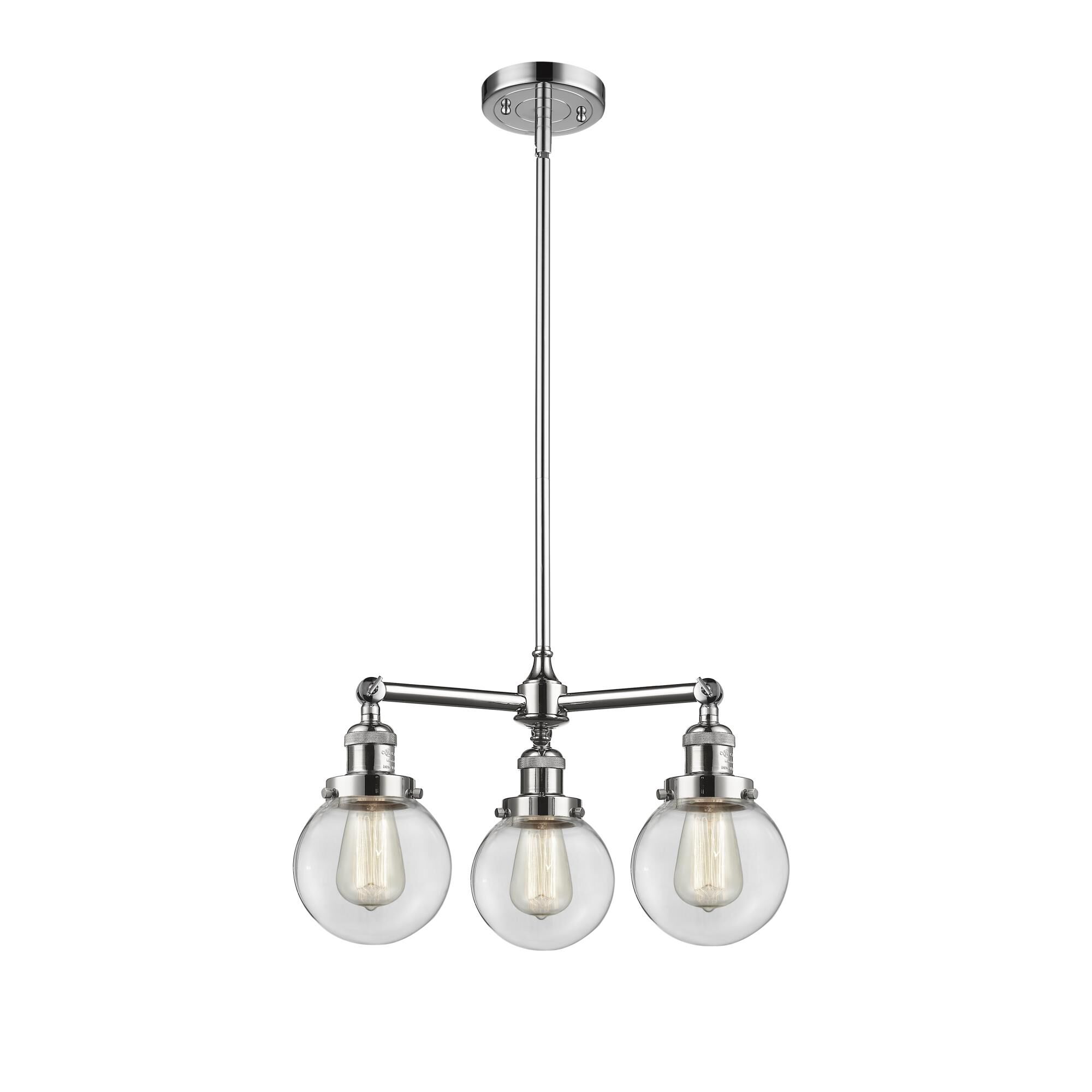 Bruno Marashlian Beacon 19 Inch 3 Light LED Mini Chandelier by Innovations Lighting