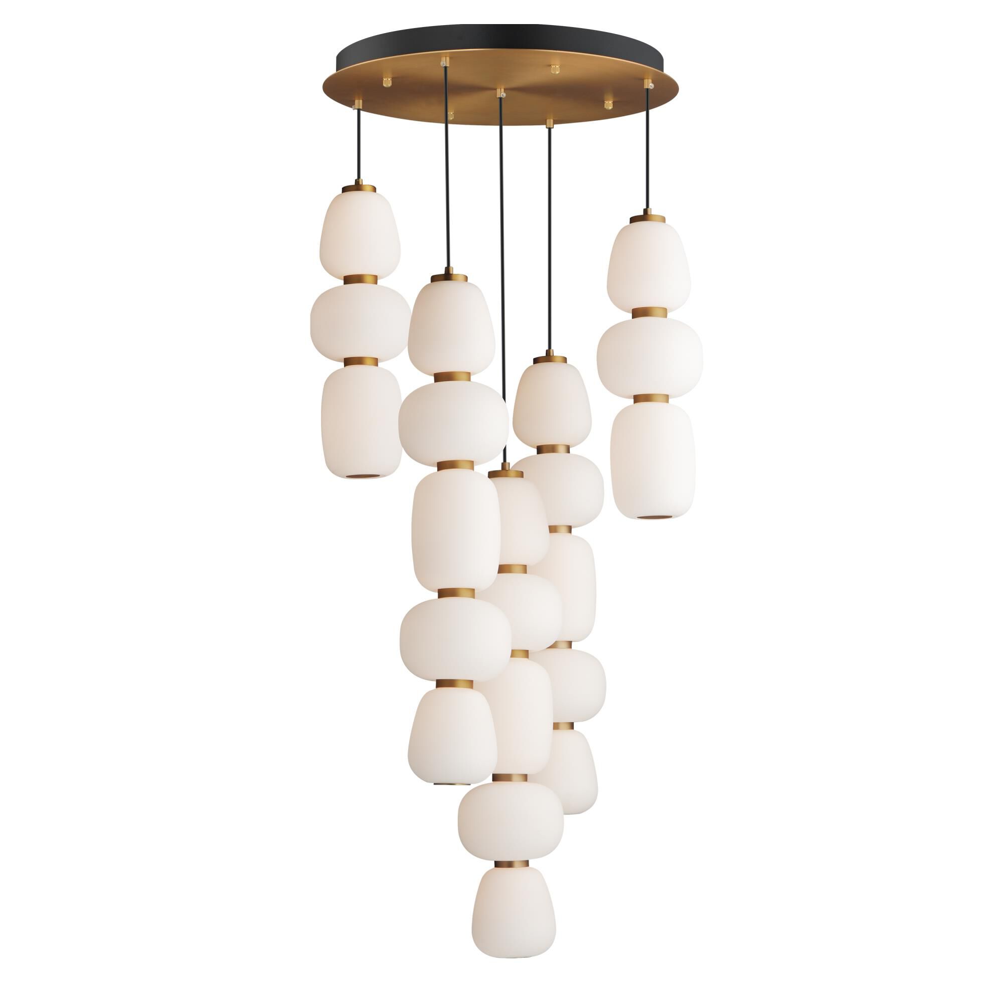 Soji 24 Inch Chandelier by ET2 Lighting