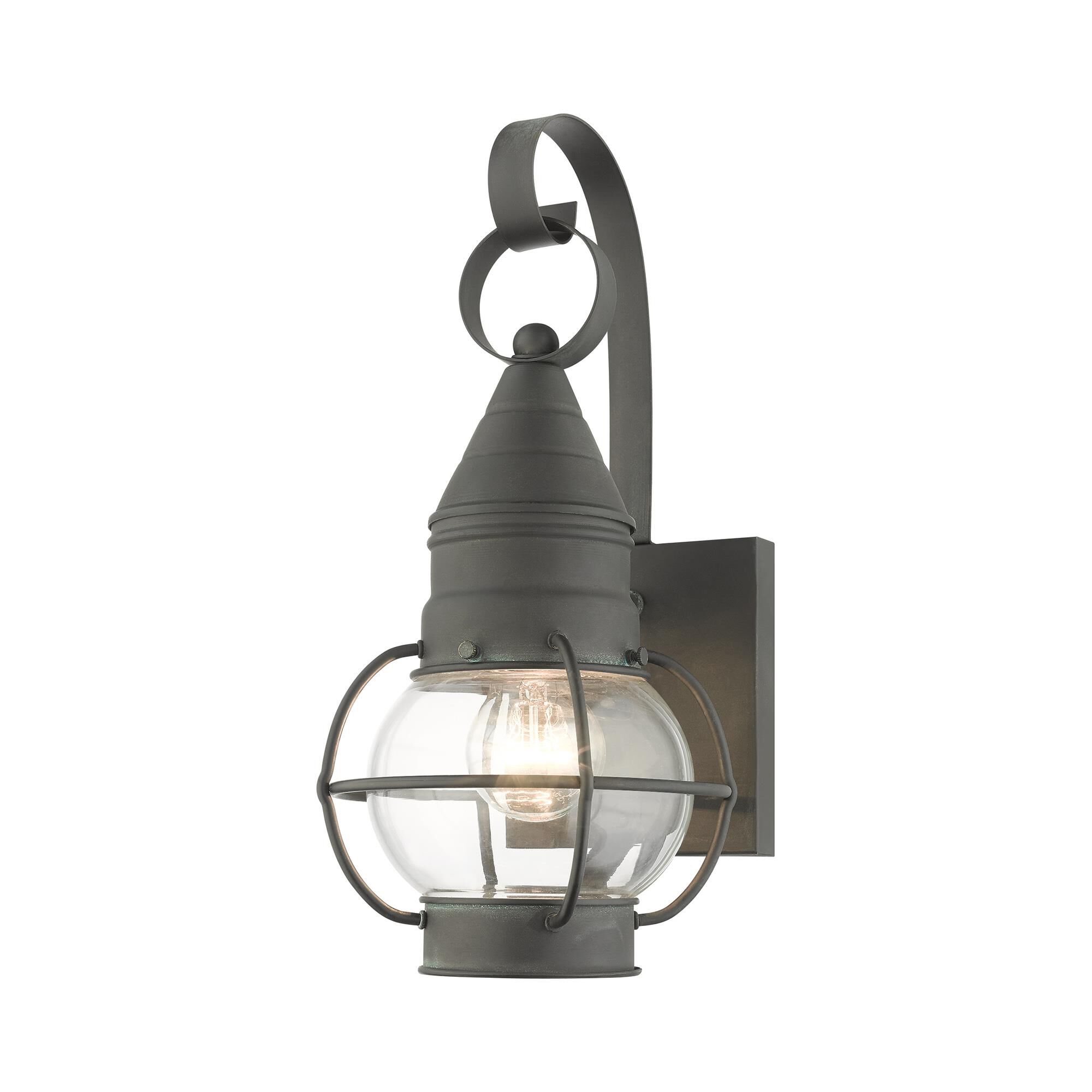 Livex Lighting Newburyport 13 Inch Tall Outdoor Wall Light