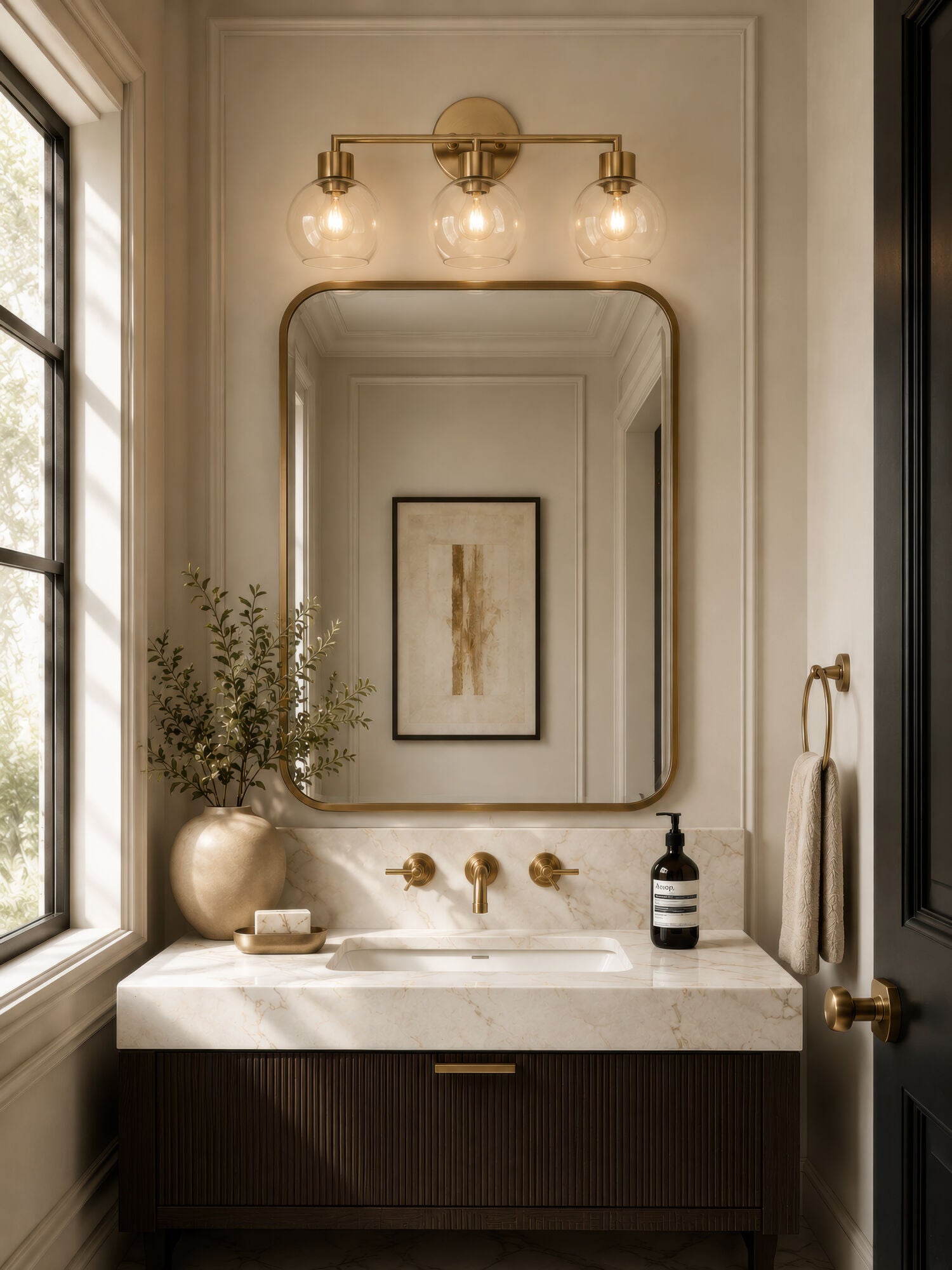 Cortona 22 Inch Bath Vanity Light,
