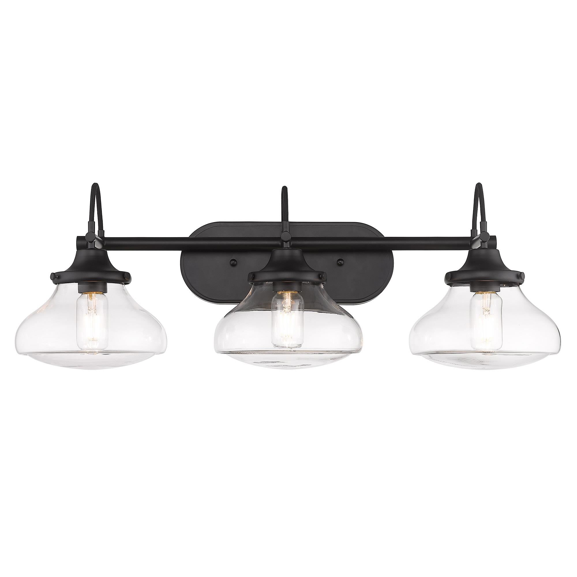 Nash 28 Inch 3 Light Bath Vanity Light by Golden Lighting