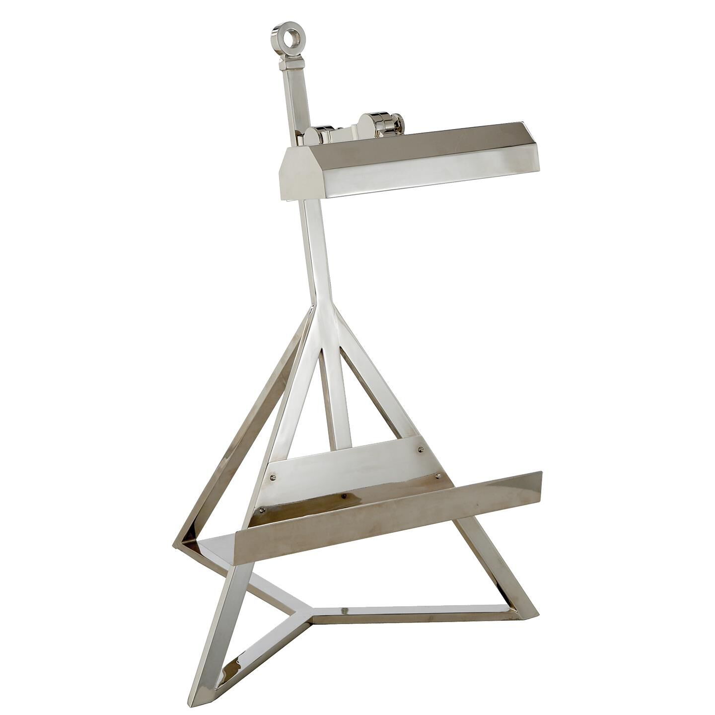 Shown in Polished Nickel finish and No Glass  glass and NO Shade  shade