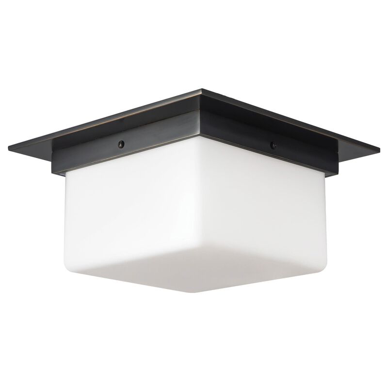 Jason Koharik Mineral 11 Inch 2 Light Flush Mount by Alora Lighting