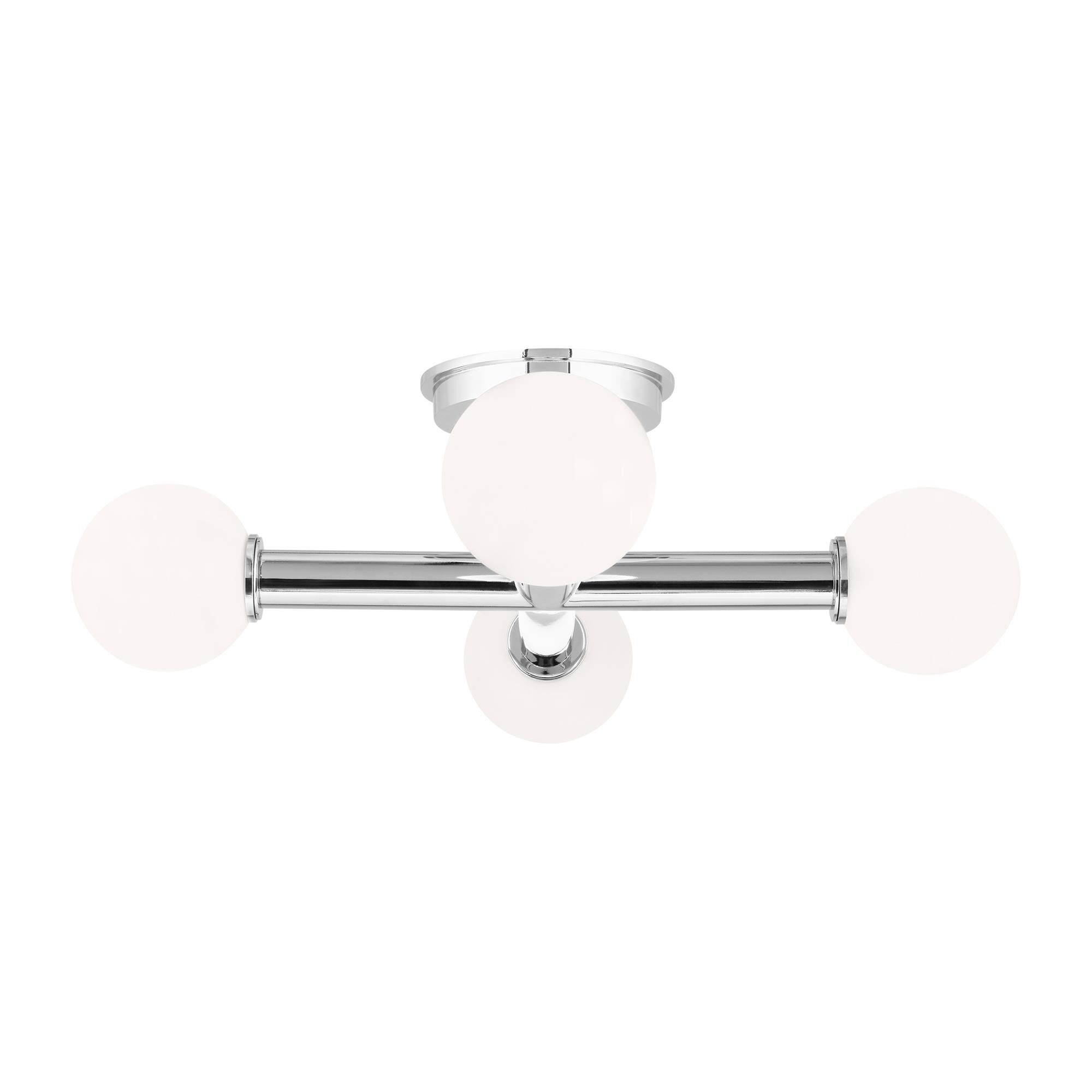 Kelly Wearstler Nodes 18 Inch 4 Light Semi Flush Mount,