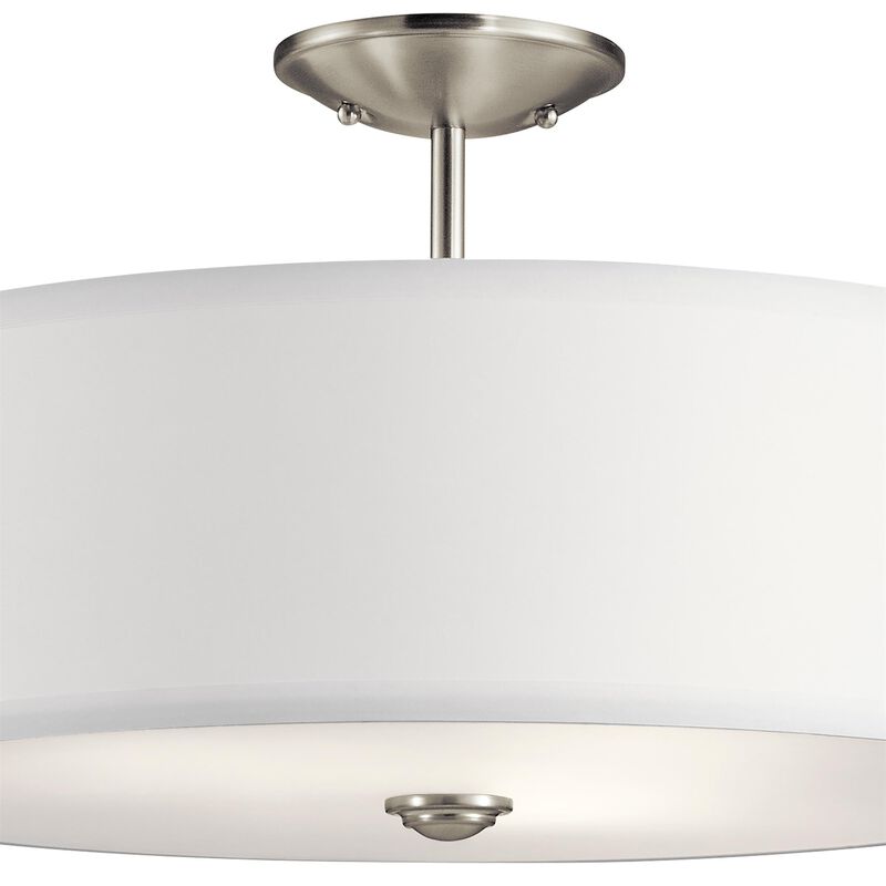 Shailene 18 Inch Semi Flush Mount by Kichler
