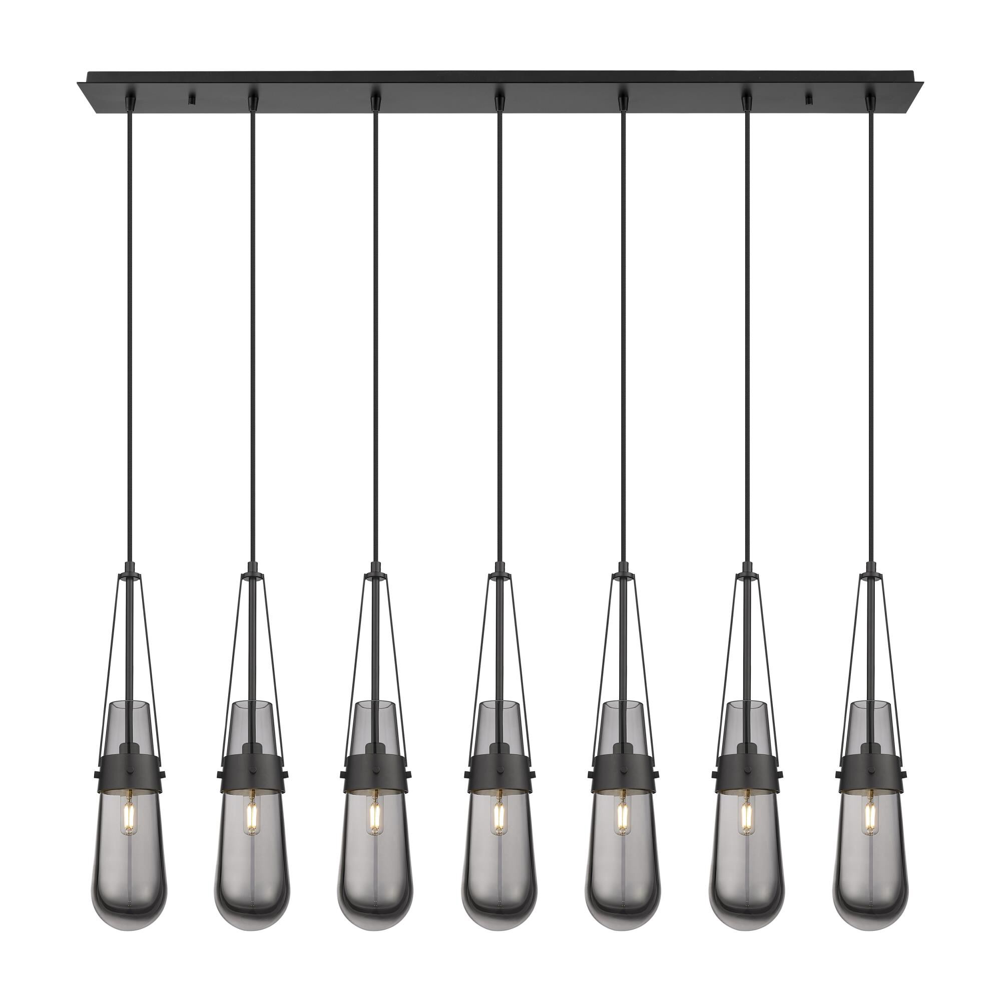 Bruno Marashlian Milan 48 Inch 7 Light Linear Suspension Light by Innovations Lighting