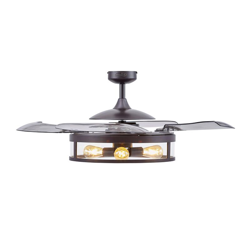 Classic 48 Inch Ceiling Fan with Light Kit by Beacon Lighting