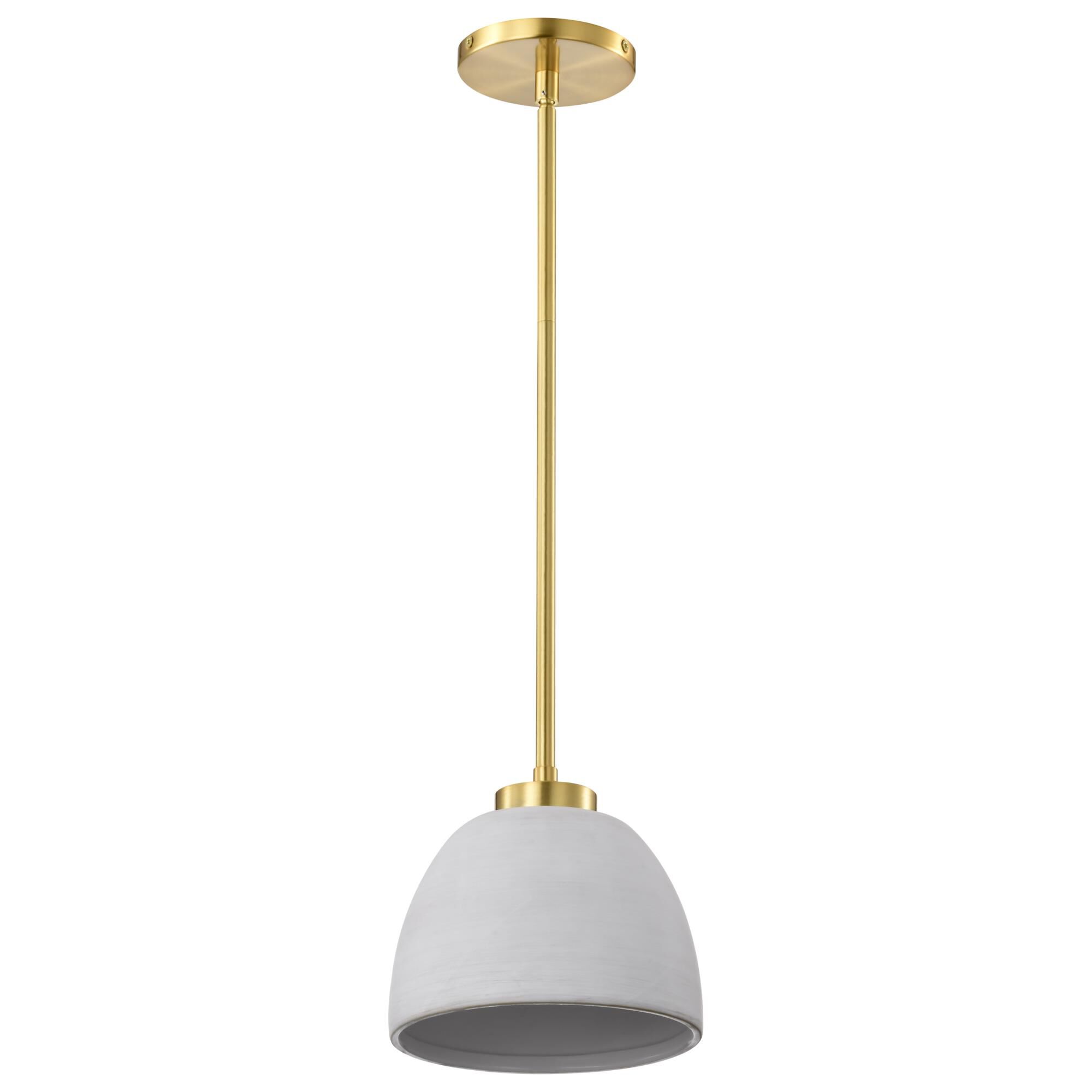 Shown in Brushed Brass finish