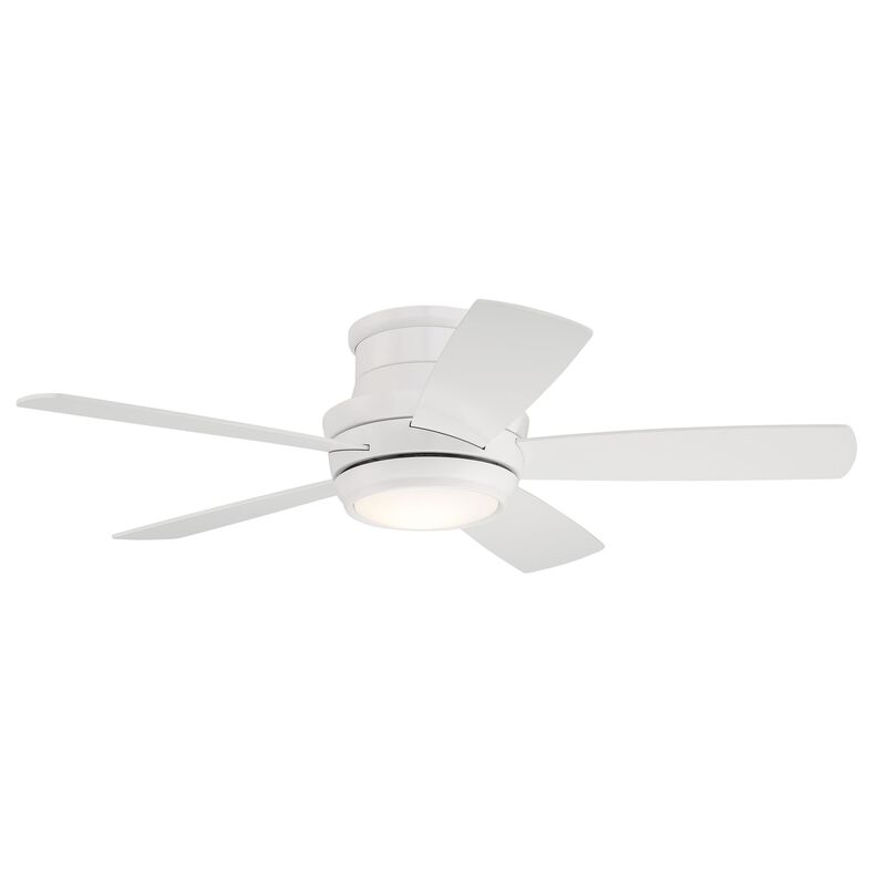 Tempo Hugger 44 Inch Ceiling Fan with Light Kit by Craftmade