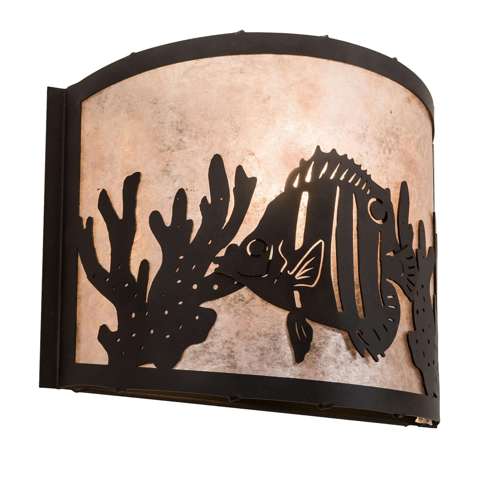 Tropical Fish 11 Inch Wall Sconce by Meyda Lighting