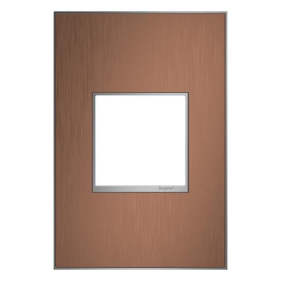 Shown in Copper finish and 1 Gang accent
