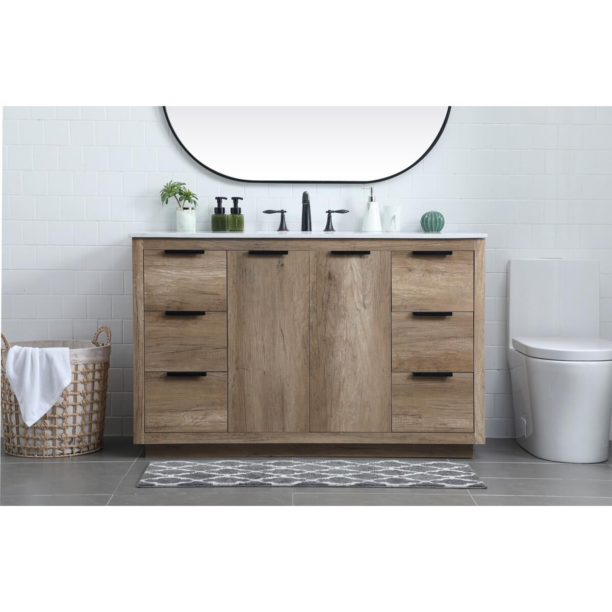 Blake 54 Inch Bath Vanity by Elegant Decor