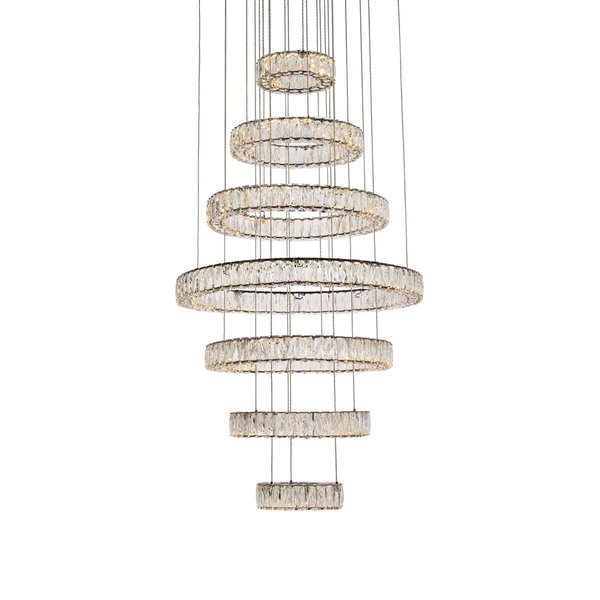 Shown in Black finish and Clear Royal Cut crystal