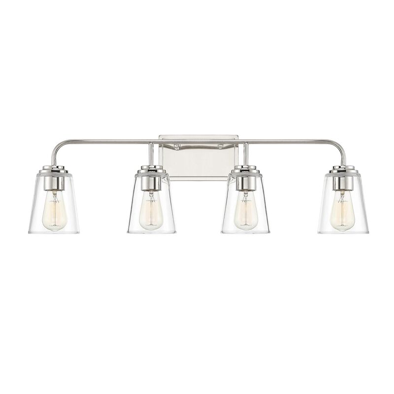 32 Inch 4 Light LED Bath Vanity Light by Meridian Lighting