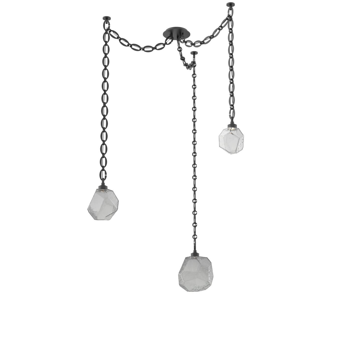 Levi Wilson Gem 17 Inch Multi Pendant Light by Hammerton Studio
