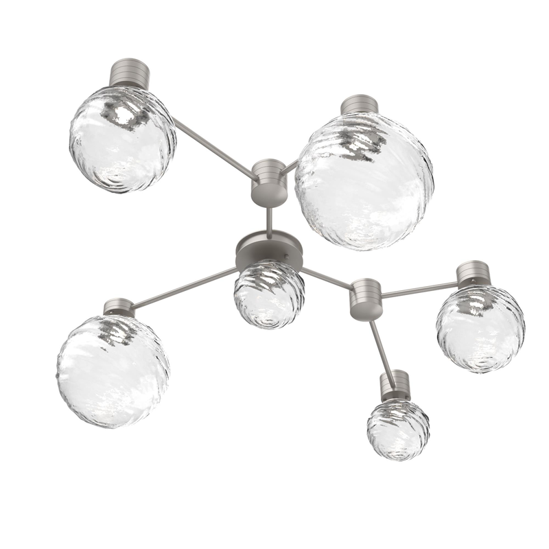 Levi Wilson Gaia 40 Inch Semi Flush Mount by Hammerton Studio