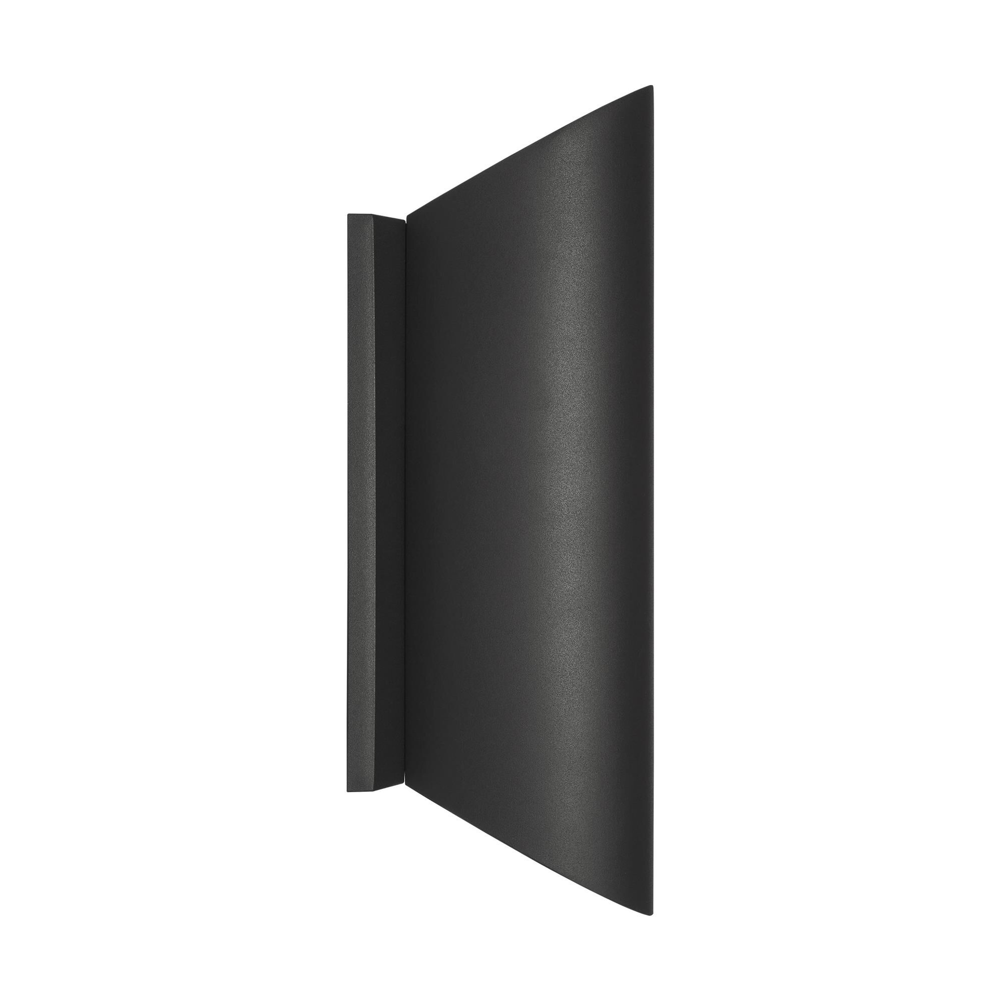 Shown in Textured Black finish and Textured Black shade