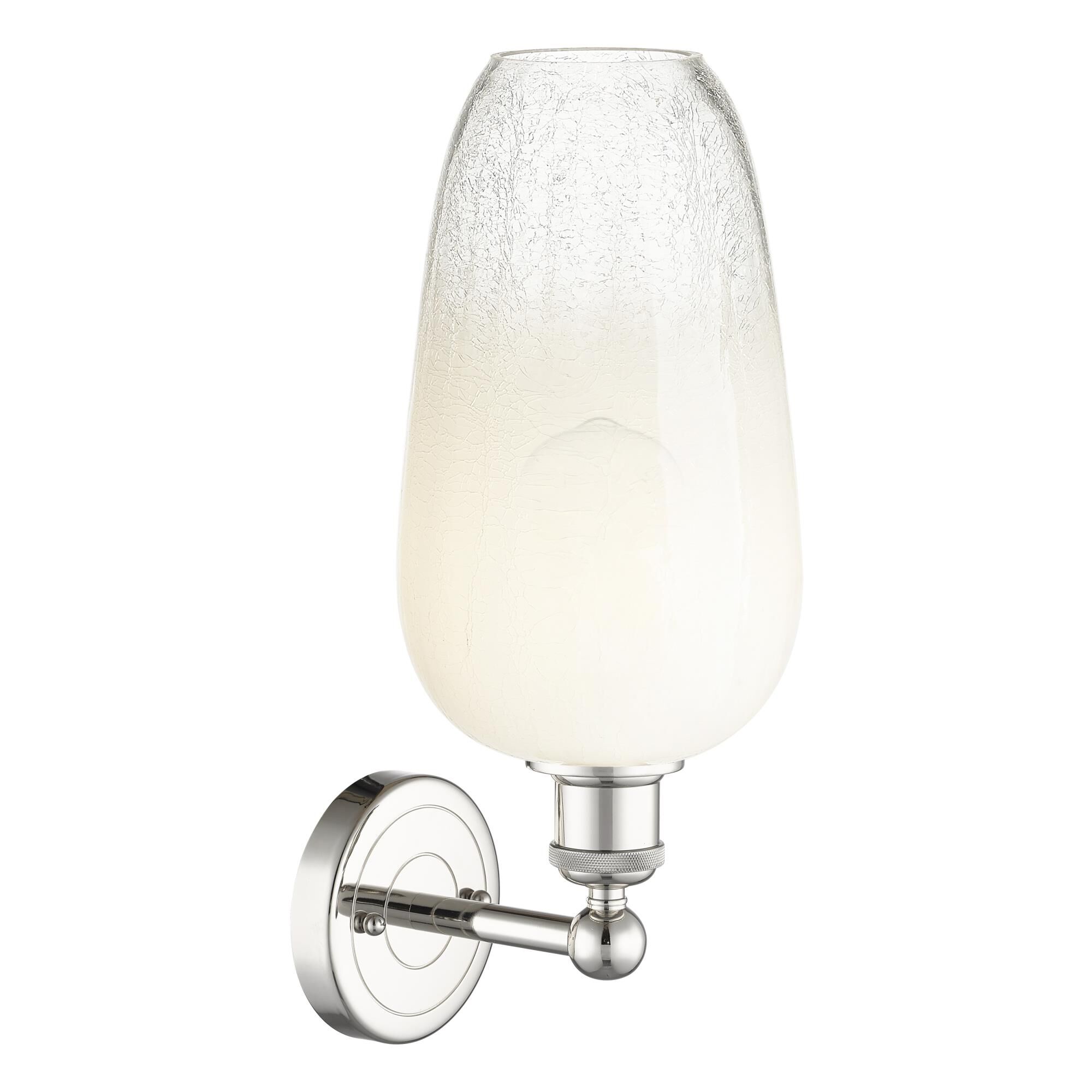 Shown in Polished Nickel finish and Opal glass