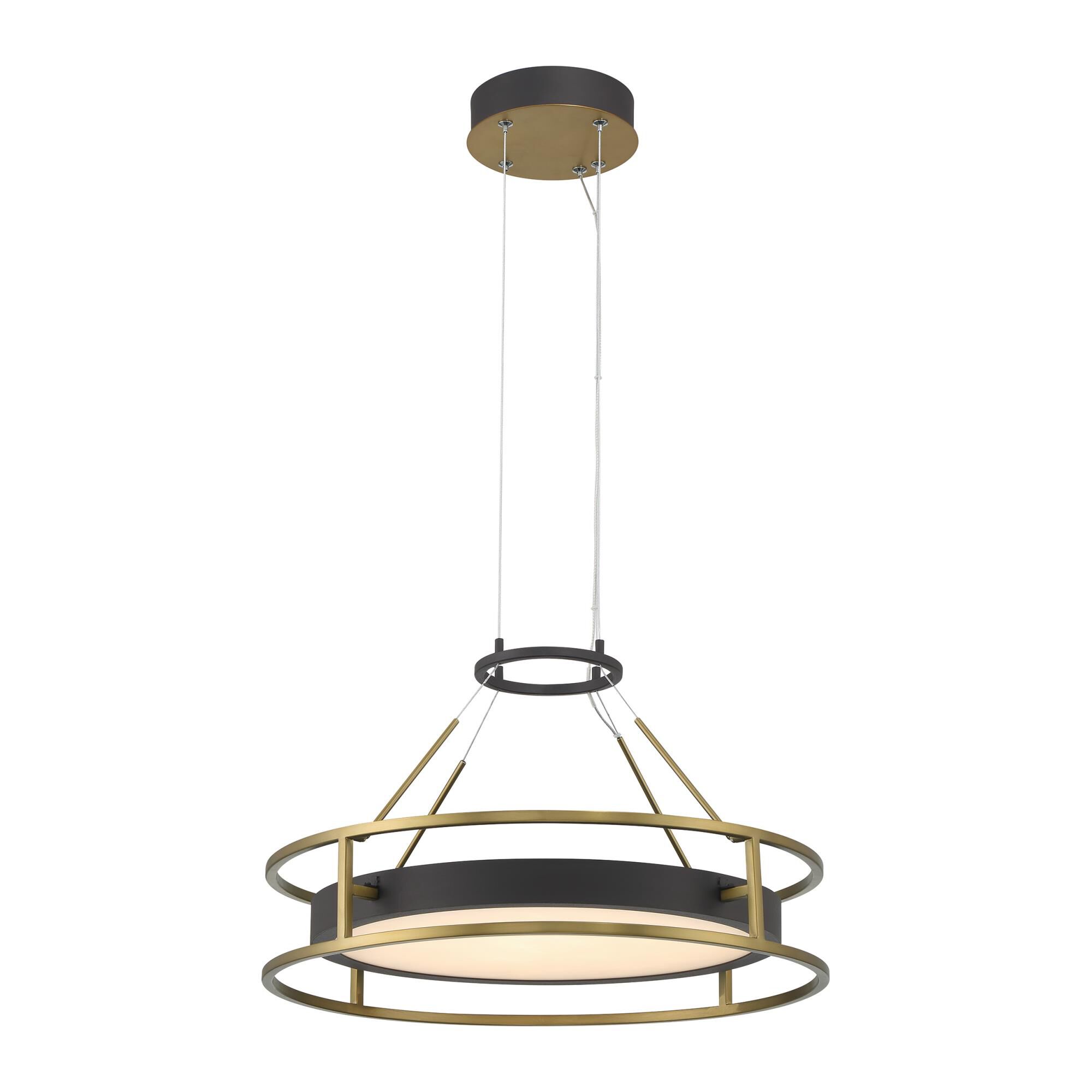 Shown in Soft Brass And Sand Coal finish and White glass and Faux Alabaster shade