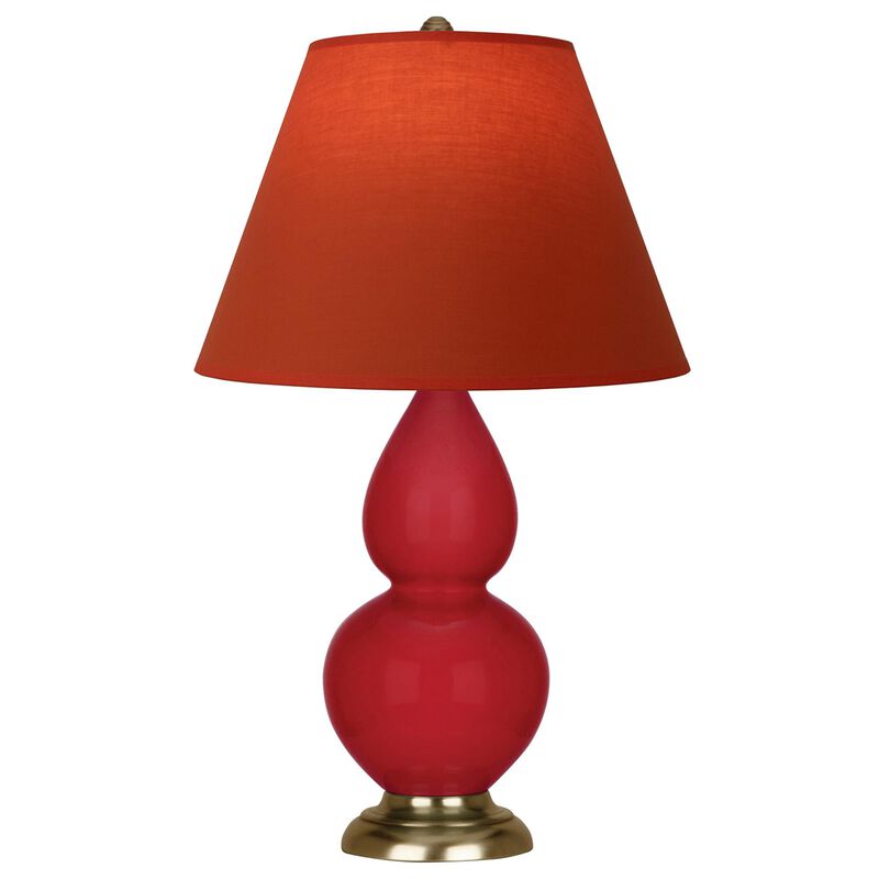 Small Double Gourd 23 Inch Table Lamp by Robert Abbey