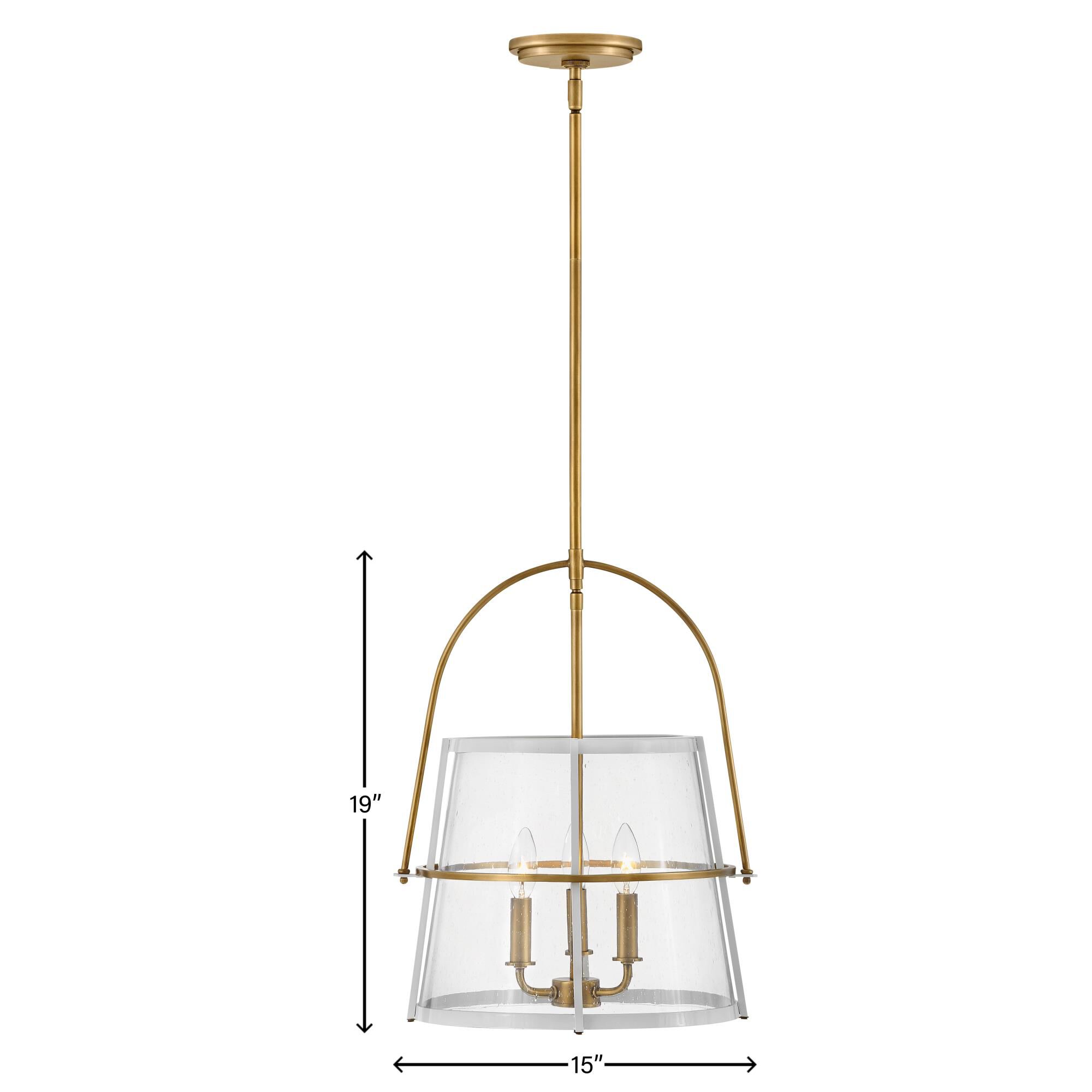 Tournon 15 Inch Cage Pendant by Hinkley Lighting
