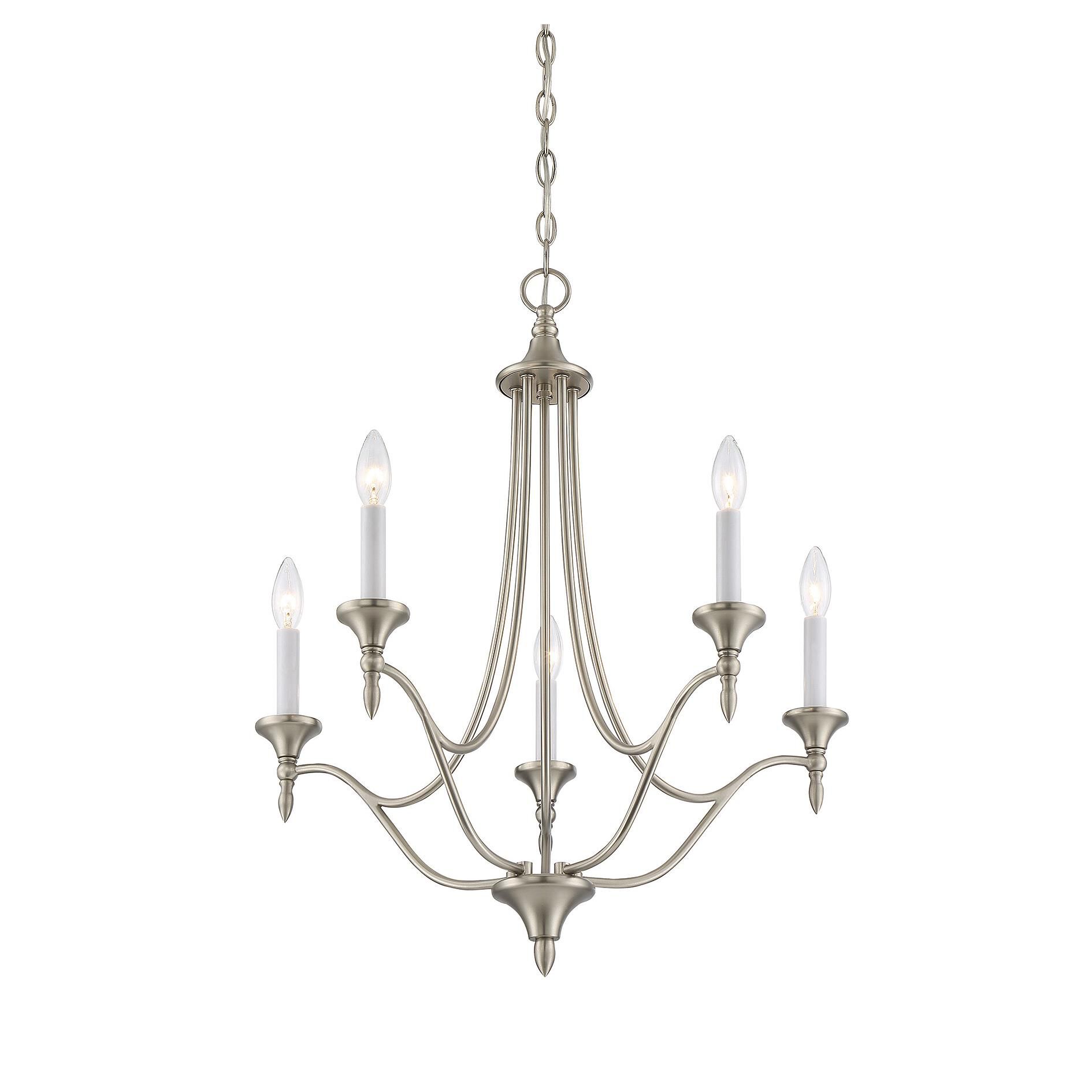 Herndon 21 Inch 5 Light Mini Chandelier by Savoy House