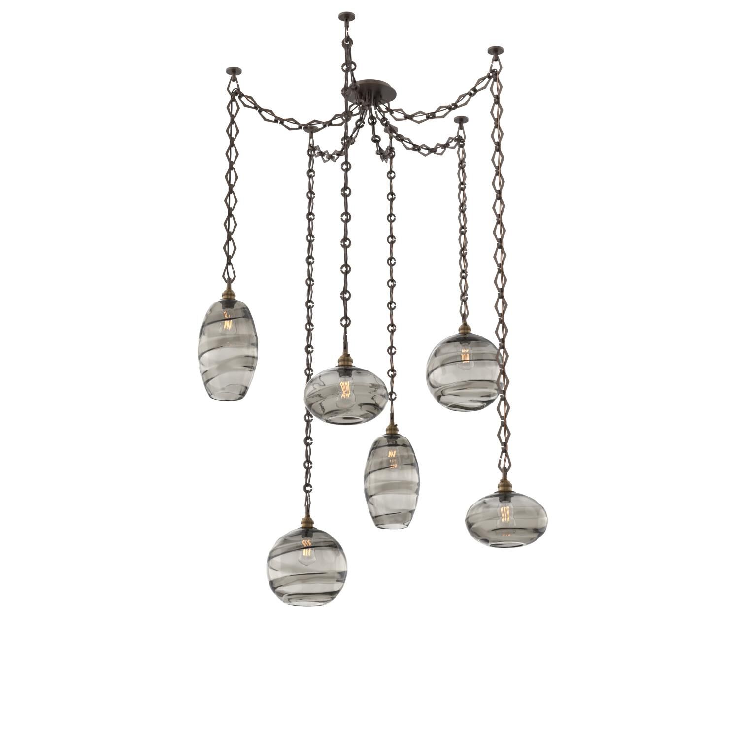 Shown in Flat Bronze finish and Smoke glass
