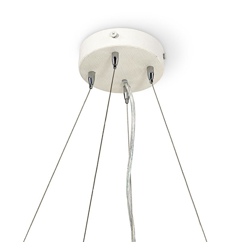 Virginia 21 Inch 4 Light Semi Flush Mount by Palecek