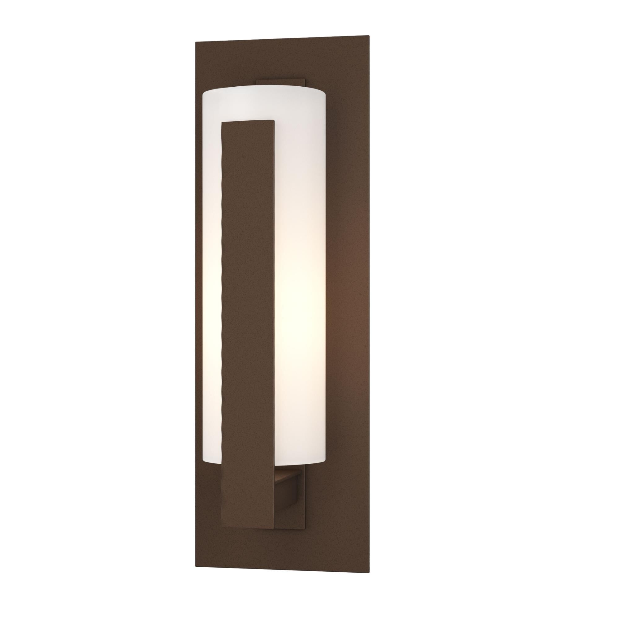 Shown in Coastal Bronze finish and Opal glass