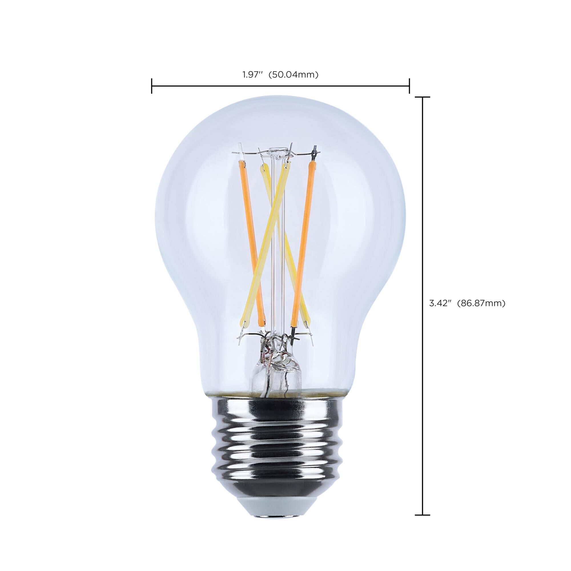 Dimmable 5 Watt 3000K A15 LED Light Bulb by Satco