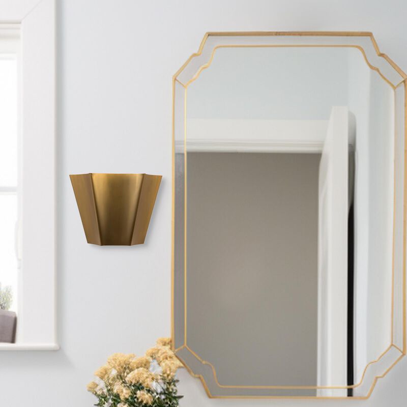 Peyton Fox Shelton Small 2 Light Wall Sconce by Alora Mood